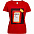 Футболка женская «Сода», красная с логотипом в Санкт-Петербурге заказать по выгодной цене в кибермаркете AvroraStore