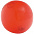 Надувной пляжный мяч Sun and Fun, полупрозрачный оранжевый с логотипом в Санкт-Петербурге заказать по выгодной цене в кибермаркете AvroraStore