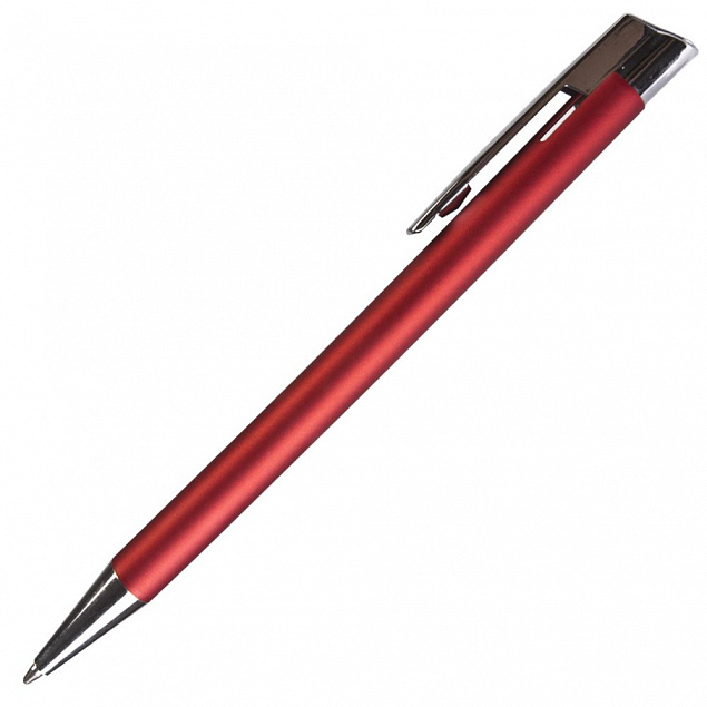 Ручка шариковая Stork, красная с логотипом в Санкт-Петербурге заказать по выгодной цене в кибермаркете AvroraStore