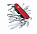 Офицерский нож SWISSCHAMP 91, красный с логотипом в Санкт-Петербурге заказать по выгодной цене в кибермаркете AvroraStore
