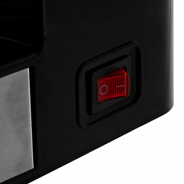 Электрическая кофеварка DayDriver, черно-серебристая с логотипом в Санкт-Петербурге заказать по выгодной цене в кибермаркете AvroraStore