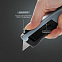 Безопасный строительный нож из переработанного пластика RCS с логотипом в Санкт-Петербурге заказать по выгодной цене в кибермаркете AvroraStore