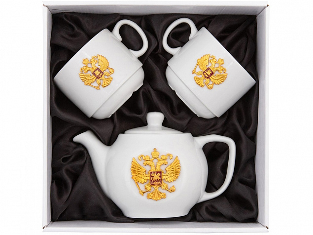 Чайный набор Россия с логотипом в Санкт-Петербурге заказать по выгодной цене в кибермаркете AvroraStore