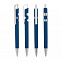 Ручка шариковая "Arni", синий металлик с логотипом в Санкт-Петербурге заказать по выгодной цене в кибермаркете AvroraStore