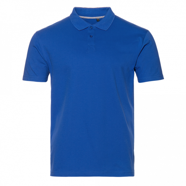 Рубашка поло Рубашка унисекс 04B Синий с логотипом в Санкт-Петербурге заказать по выгодной цене в кибермаркете AvroraStore