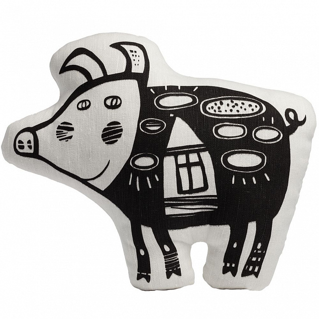 Игрушка «Свинка, витающая в облаках», белая с логотипом в Санкт-Петербурге заказать по выгодной цене в кибермаркете AvroraStore