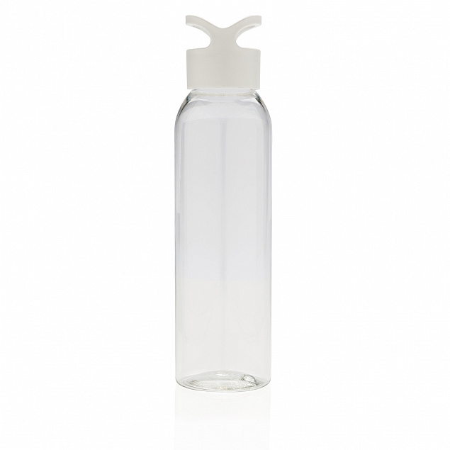 Герметичная бутылка для воды из AS-пластика, белая с логотипом в Санкт-Петербурге заказать по выгодной цене в кибермаркете AvroraStore