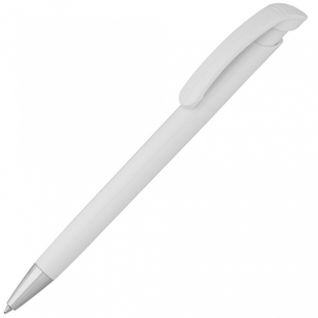 Ручка шариковая Bonita, белая с логотипом в Санкт-Петербурге заказать по выгодной цене в кибермаркете AvroraStore