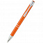 Ручка металлическая Holly - Оранжевый OO с логотипом в Санкт-Петербурге заказать по выгодной цене в кибермаркете AvroraStore