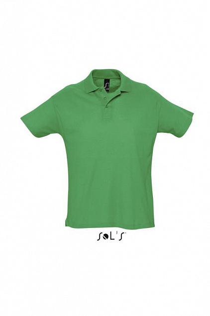 Джемпер (рубашка-поло) SUMMER II мужская,Ярко-зелёный L с логотипом в Санкт-Петербурге заказать по выгодной цене в кибермаркете AvroraStore