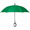 Зонт-трость Charme, зеленый с логотипом в Санкт-Петербурге заказать по выгодной цене в кибермаркете AvroraStore