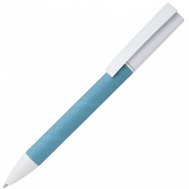 Ручка шариковая Pinokio, голубая с логотипом в Санкт-Петербурге заказать по выгодной цене в кибермаркете AvroraStore