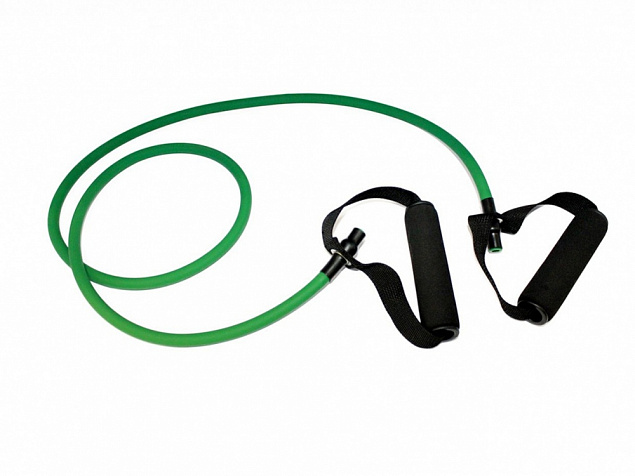 Эспандер трубчатый с ручками, нагрузка до 11 кг с логотипом в Санкт-Петербурге заказать по выгодной цене в кибермаркете AvroraStore