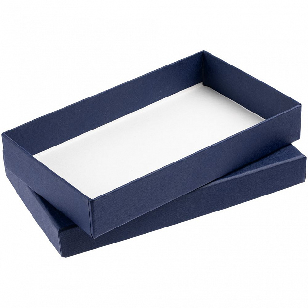 Коробка Slender, малая, синяя с логотипом в Санкт-Петербурге заказать по выгодной цене в кибермаркете AvroraStore