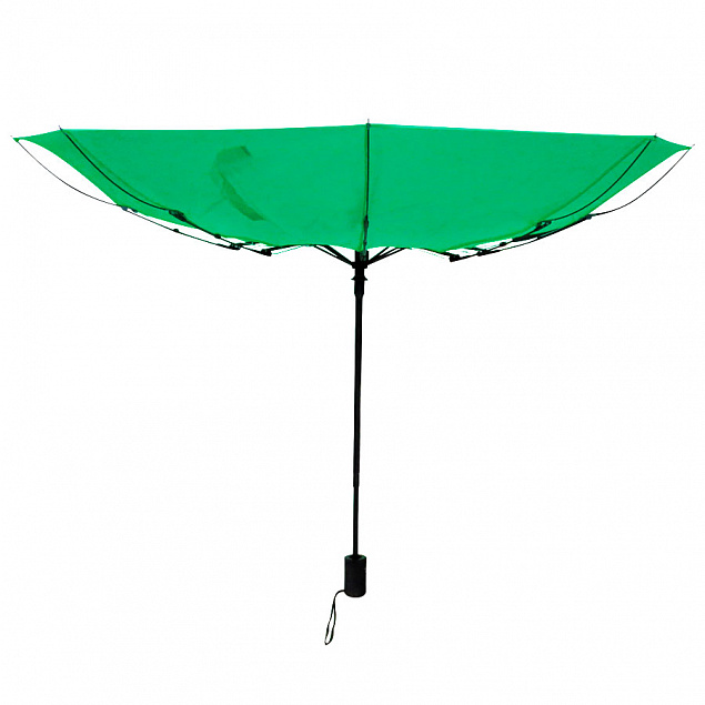 Автоматический противоштормовой зонт Vortex - Зеленый FF с логотипом в Санкт-Петербурге заказать по выгодной цене в кибермаркете AvroraStore