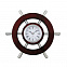 Настенные часы "Штурвал" с логотипом в Санкт-Петербурге заказать по выгодной цене в кибермаркете AvroraStore