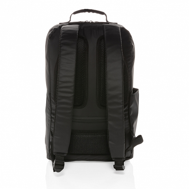 Рюкзак для ноутбука 15.6" Fashion Black (без содержания ПВХ) с логотипом в Санкт-Петербурге заказать по выгодной цене в кибермаркете AvroraStore