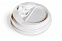 Крышка для стакана 8 унций  (80 мм), белый с логотипом в Санкт-Петербурге заказать по выгодной цене в кибермаркете AvroraStore