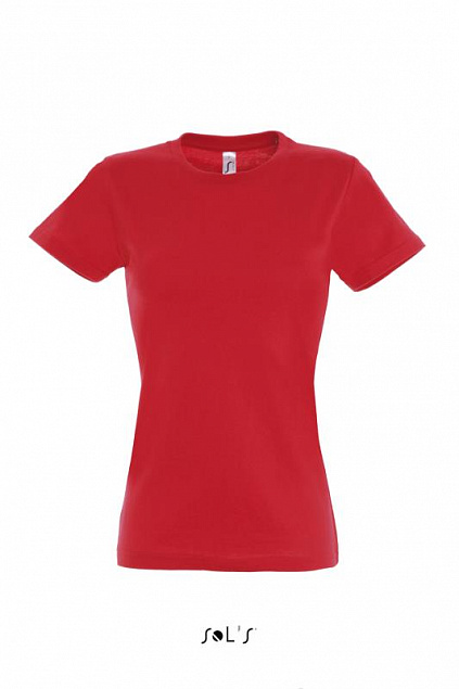 Фуфайка (футболка) IMPERIAL женская,Красный L с логотипом в Санкт-Петербурге заказать по выгодной цене в кибермаркете AvroraStore