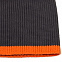 Шапка Amuse, темно-серая с оранжевым с логотипом в Санкт-Петербурге заказать по выгодной цене в кибермаркете AvroraStore