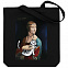 Холщовая сумка «Дама с тигром», черная с логотипом в Санкт-Петербурге заказать по выгодной цене в кибермаркете AvroraStore