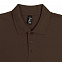 Рубашка поло мужская SUMMER 170, темно-коричневая (шоколад) с логотипом в Санкт-Петербурге заказать по выгодной цене в кибермаркете AvroraStore