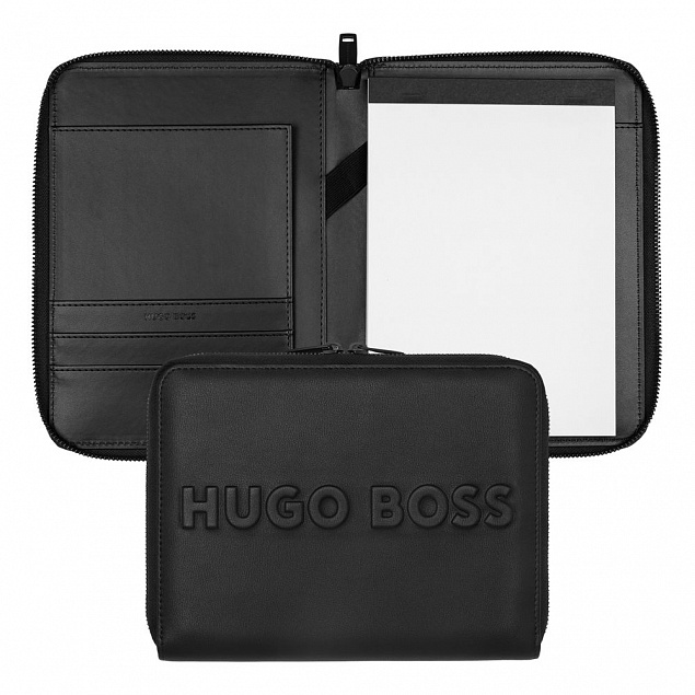 Папка Label Black Hugo Boss, формат A5 с логотипом в Санкт-Петербурге заказать по выгодной цене в кибермаркете AvroraStore