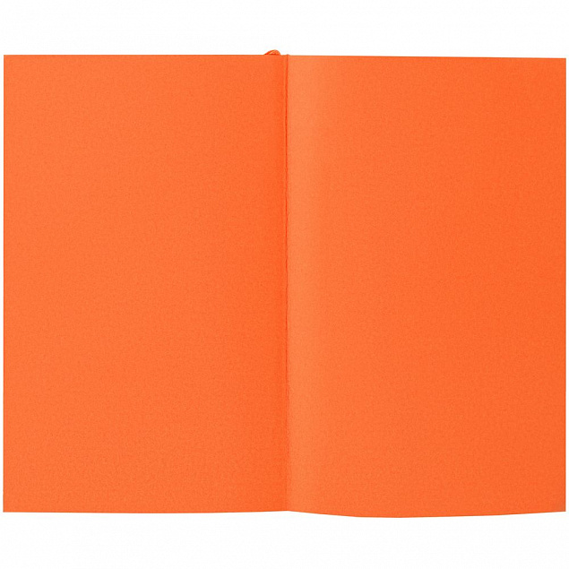 Ежедневник Flat Mini, недатированный, оранжевый с логотипом в Санкт-Петербурге заказать по выгодной цене в кибермаркете AvroraStore