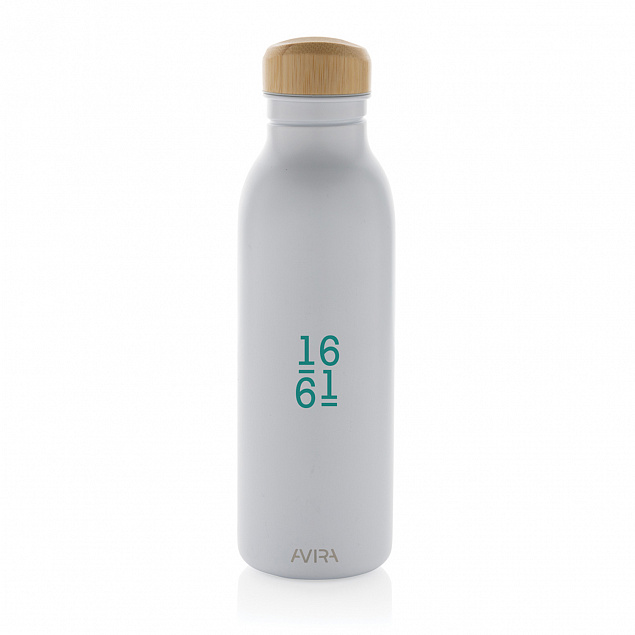 Бутылка для воды Avira Alcor из переработанной стали RCS, 600 мл с логотипом в Санкт-Петербурге заказать по выгодной цене в кибермаркете AvroraStore