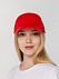 Бейсболка Convention, красная с логотипом в Санкт-Петербурге заказать по выгодной цене в кибермаркете AvroraStore