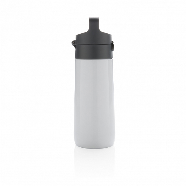 Герметичная вакуумная бутылка для воды Hydrate, белый с логотипом в Санкт-Петербурге заказать по выгодной цене в кибермаркете AvroraStore