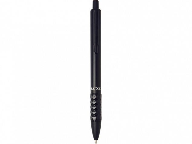 Tactical Dark шариковая ручка с нажимным механизмом , черный с логотипом в Санкт-Петербурге заказать по выгодной цене в кибермаркете AvroraStore