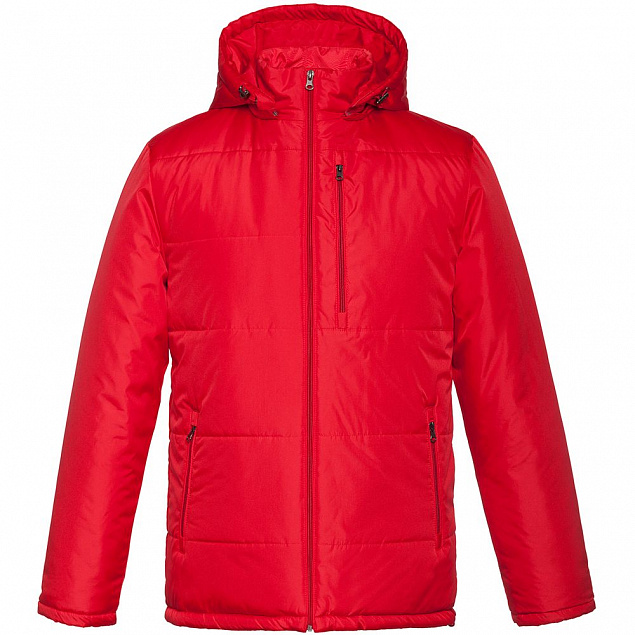 Куртка Unit Tulun, красная с логотипом в Санкт-Петербурге заказать по выгодной цене в кибермаркете AvroraStore