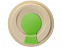Стакан с пшеничным волокном с силиконовой манжетой и клапаном на крышке, зеленое яблоко с логотипом в Санкт-Петербурге заказать по выгодной цене в кибермаркете AvroraStore