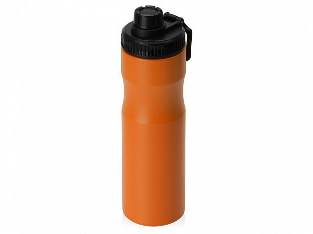 Бутылка для воды Supply Waterline, нерж сталь, 850 мл, оранжевый/черный с логотипом в Санкт-Петербурге заказать по выгодной цене в кибермаркете AvroraStore