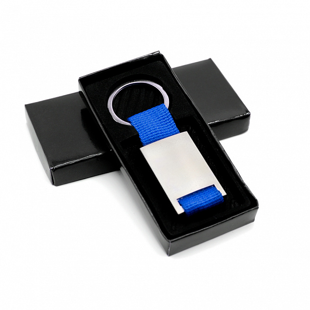 Брелок TYPPO в подарочной упаковке - Синий HH с логотипом в Санкт-Петербурге заказать по выгодной цене в кибермаркете AvroraStore