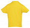 Футболка детская Imperial Kids 190, желтая с логотипом в Санкт-Петербурге заказать по выгодной цене в кибермаркете AvroraStore
