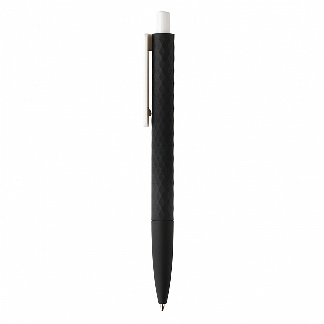 Ручка X3 Smooth Touch, черный с логотипом в Санкт-Петербурге заказать по выгодной цене в кибермаркете AvroraStore
