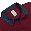 Рубашка поло мужская DNM Forward бордовый/синий джинс с логотипом в Санкт-Петербурге заказать по выгодной цене в кибермаркете AvroraStore