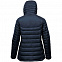 Куртка компактная женская Stavanger, темно-синяя с логотипом в Санкт-Петербурге заказать по выгодной цене в кибермаркете AvroraStore