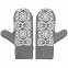 Варежки Onego, серые с логотипом в Санкт-Петербурге заказать по выгодной цене в кибермаркете AvroraStore