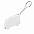Брелок-рулетка &quot;Грузовик&quot;, 1 метр, белый с логотипом в Санкт-Петербурге заказать по выгодной цене в кибермаркете AvroraStore