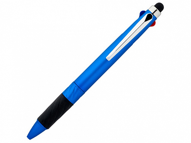 Ручка-стилус шариковая Burnie, синий с логотипом в Санкт-Петербурге заказать по выгодной цене в кибермаркете AvroraStore