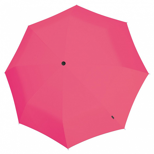 Складной зонт U.090, розовый с логотипом в Санкт-Петербурге заказать по выгодной цене в кибермаркете AvroraStore