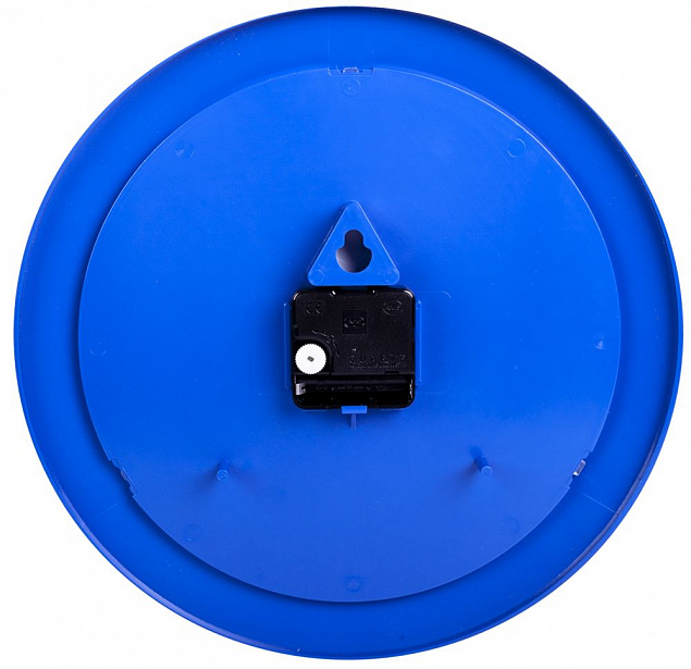Часы настенные Vivid large, синие с логотипом в Санкт-Петербурге заказать по выгодной цене в кибермаркете AvroraStore