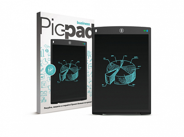 Планшет для рисования Pic-Pad Business Big с ЖК экраном с логотипом в Санкт-Петербурге заказать по выгодной цене в кибермаркете AvroraStore