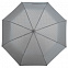 Зонт складной Hard Work, серый с логотипом в Санкт-Петербурге заказать по выгодной цене в кибермаркете AvroraStore