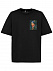 Футболка оверсайз «Мужчина с жемчужной сережкой», черная с логотипом в Санкт-Петербурге заказать по выгодной цене в кибермаркете AvroraStore