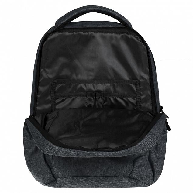Рюкзак для ноутбука Burst, темно-серый с логотипом в Санкт-Петербурге заказать по выгодной цене в кибермаркете AvroraStore