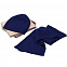 Набор Stripes: шарф и шапка, темно-синий с логотипом в Санкт-Петербурге заказать по выгодной цене в кибермаркете AvroraStore